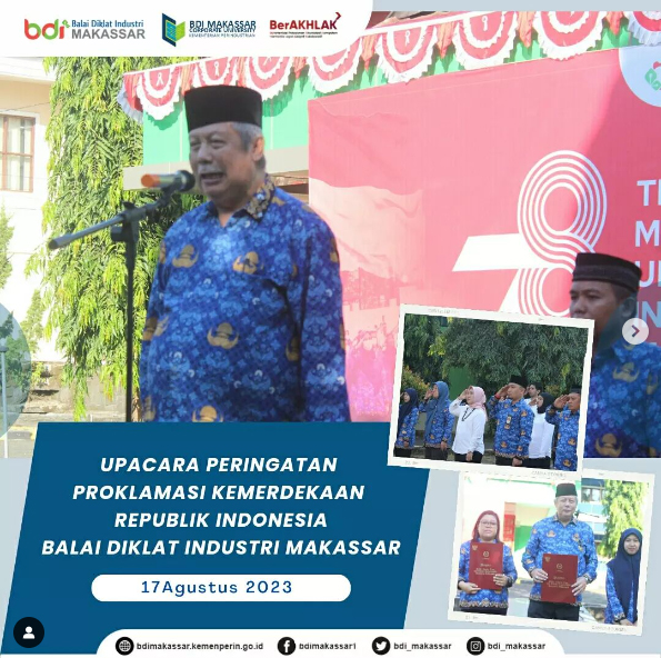 Upacara HUT Republik Indonesia ke 78 
