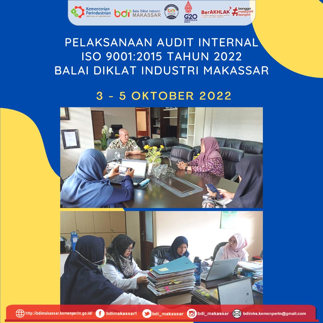 Pelaksanaan Audit Internal ISO 9001:2015