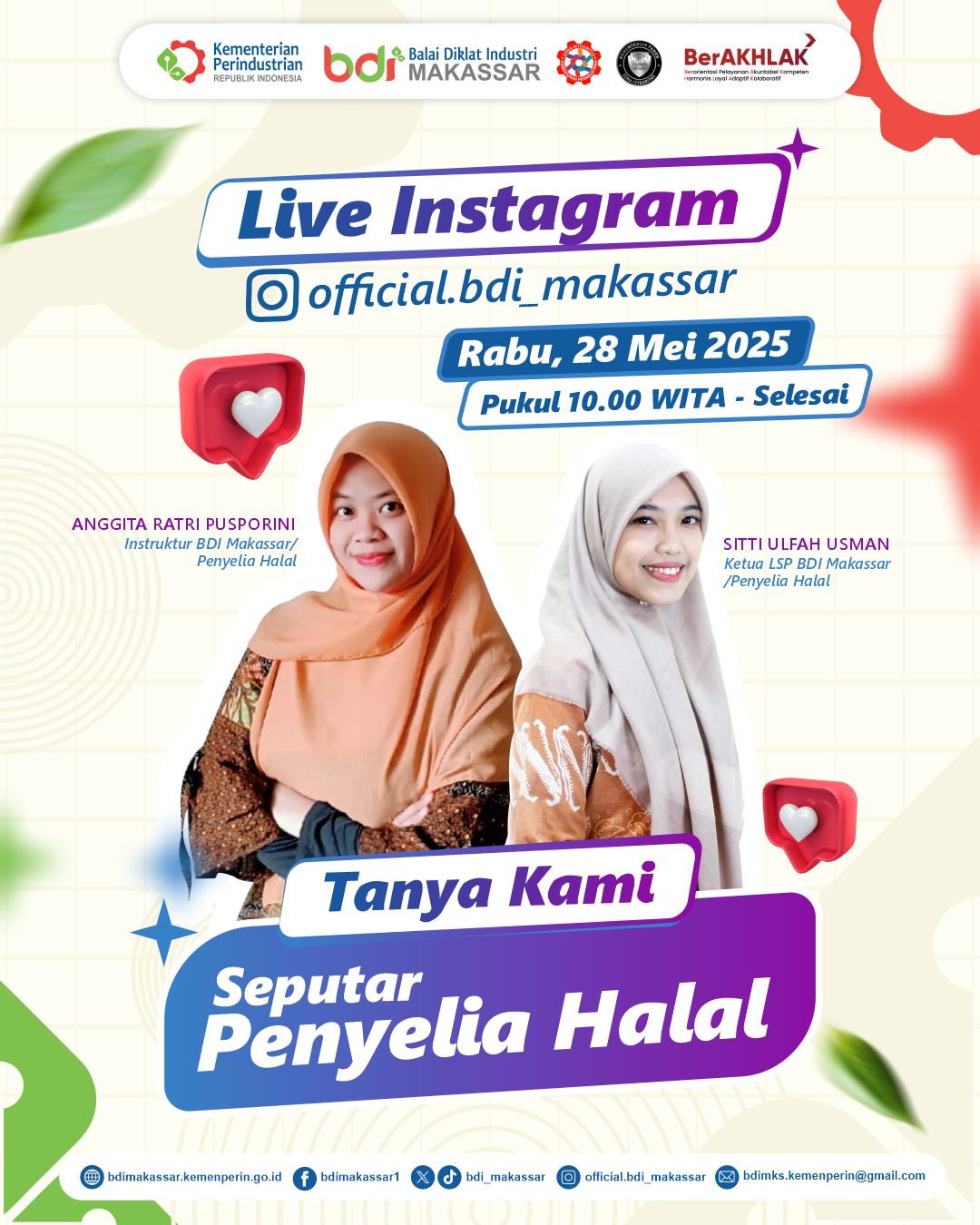 Tanya Kami: Seputar Penyelia Halal