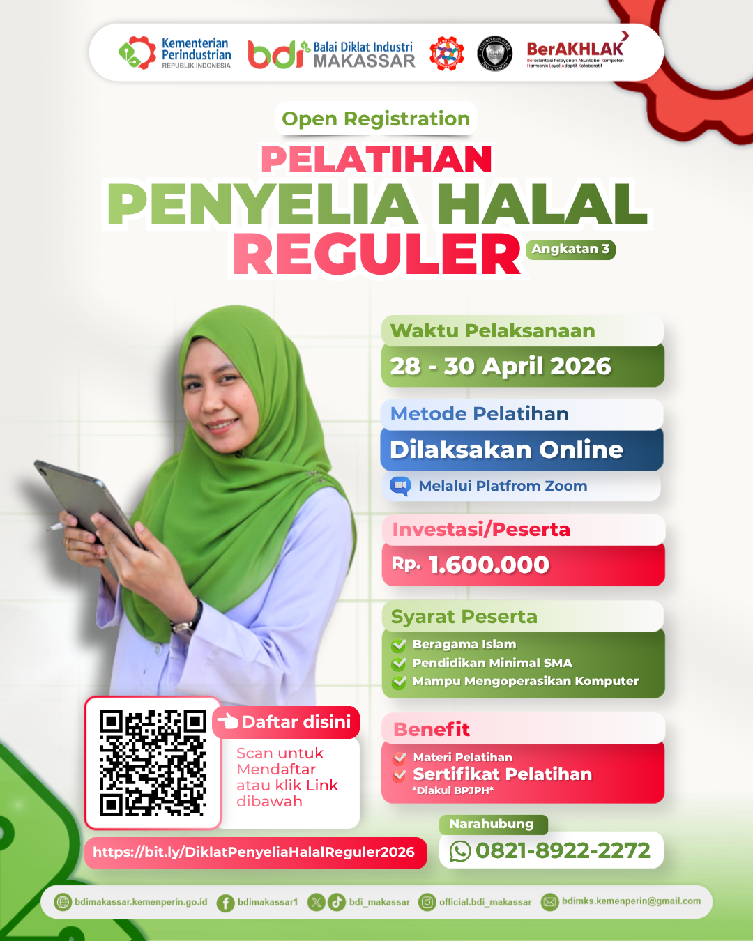 Pelatihan Penyelia Halal Reguler Angkatan 3