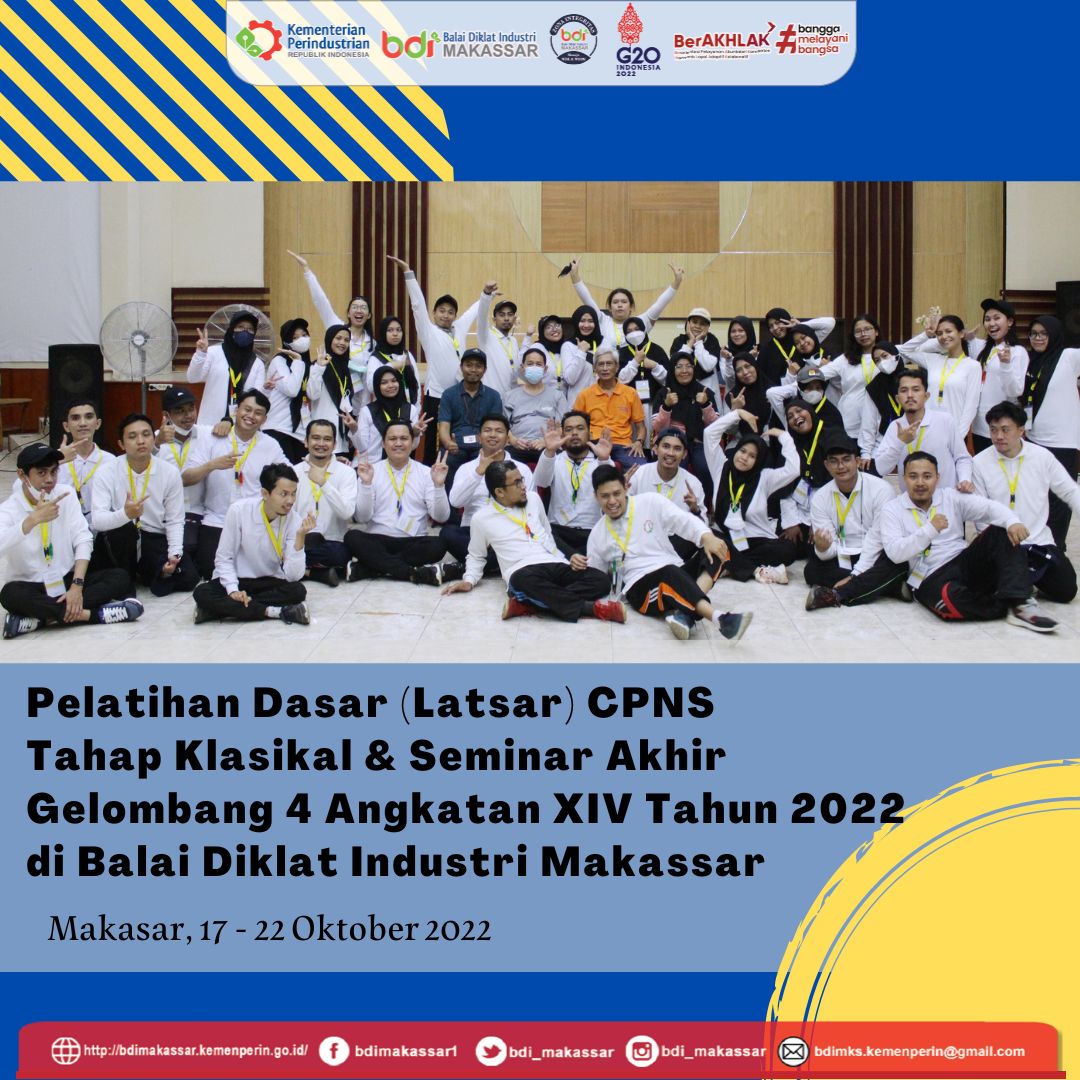 Pelaksanaan Latsar CPNS Gelombang IV Angkatan XIV  Tahun 2022